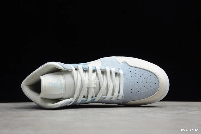 Bmlin Mid 1 Jordan Blue DA4666-100 Air Mixed Textures 0707